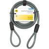 Cavo a spirale antifurto YALE con 2 anelli - Per bici, MTB - 220 cm x 12 mm