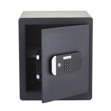 YALE Cassaforte di alta sicurezza con serratura elettronica (certificata SKG), dimensioni scrivania H.40 x L.35 x P.34 cm (35.5 L)