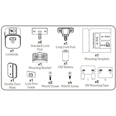 Serratura per armadio Yale Smart - 05-SCL1-0-00-50-11