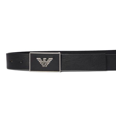Cintura In Pelle Con Placca Aquila Emporio Armani - Y4S196/YDC0G