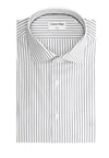 calvin klein CAMICIA THERMO TECH STRIPE FITTED SHIRT da uomo