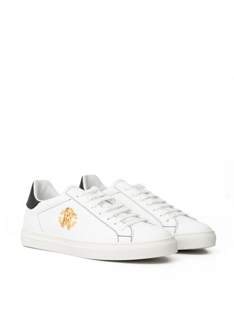Roberto Cavalli Sneakers con logo RC da uomo