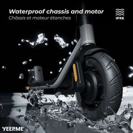 Monopattino elettrico - YEEP.ME - 85a start - 8,5 - 350W - 5,2Ah - 20 km - Connesso - 5 anni di garanzia