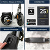 Scooter elettrico - YEEP.ME - 100a - 500W - 10'' - 10,4Ah - 40km - Indicatori di direzione - 5 anni di garanzia