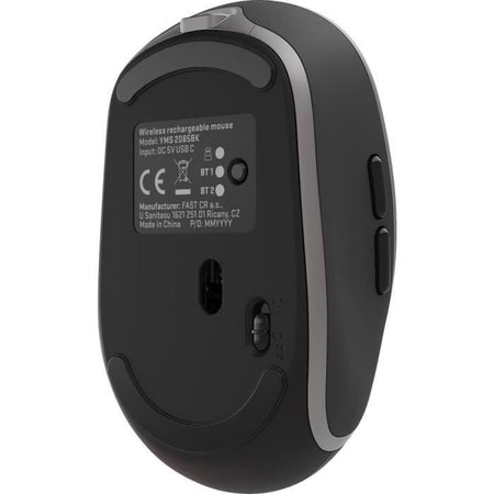 Mouse wireless ricaricabile - NOBLE - YENKEE - YMS 2085BK