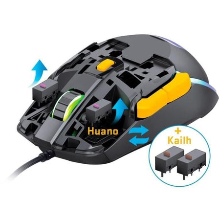 Mouse da gioco - MARKSMAN - YENKEE - YMS 3600BK