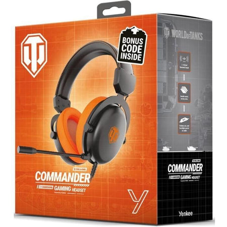 Cuffie da gioco - COMMANDER - YENKEE - YHP WT300