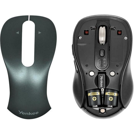 Mouse wireless ricaricabile - Gyro - YENKEE - YMS 2010BK