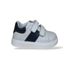 Scarpe Primi Passi Balducci Cita Pelle Bianco Blu Made in Italy Bambino