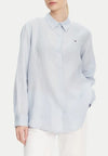 Tommy Hilfiger CAMICIA ESS LINEN RELAXED SHIRT da donna
