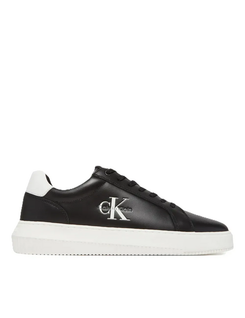 CALVIN KLEIN JEANS sneakers uomo black and white
