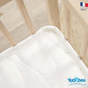 Materasso Baby in Bambù - YOOPIDOO - 60x120 cm - Viscosa Morbida e Assorbente - Reversibile - Sfoderabile
