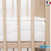 Materasso Baby in Bambù - YOOPIDOO - 60x120 cm - Viscosa Morbida e Assorbente - Reversibile - Sfoderabile
