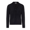 PAOLO PECORA cardigan uomo paolo pecora - maglia cardigan - nero da uomo