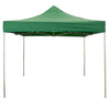 Gazebo pieghevole apertura a fisarmonica per campeggio, sagre ed eventi professionale 3 x 3 mt Verde