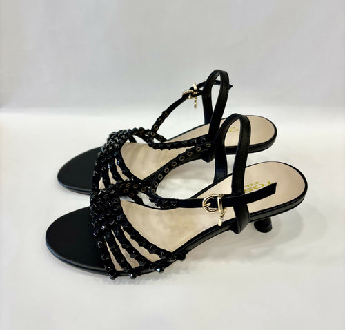 ToscaBlu Donna Sandalo in pelle con borchie