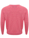 Gran Sasso Maglia Girocollo in Cotone Rosa da uomo