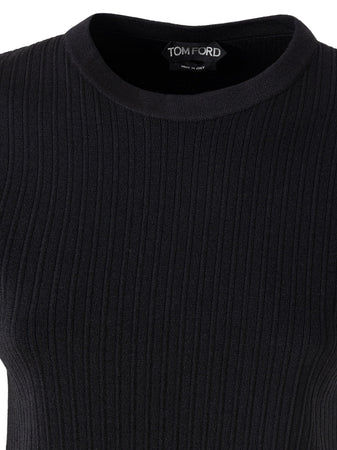 Tom Ford Maglia a Coste Elasticizzata da donna