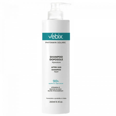 phytamin solare shampoo doposole riparatore 250ml + siero spray protettivo capelli con filtro uv al cocco 100ml