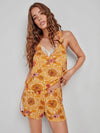 Pigiama Donna Gisela Primavera/Estate 2/20269S Corto con Pizzo Stampato