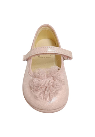 Ballerina bambina Vul-Ladi Candy cipria tela velcro comfort style