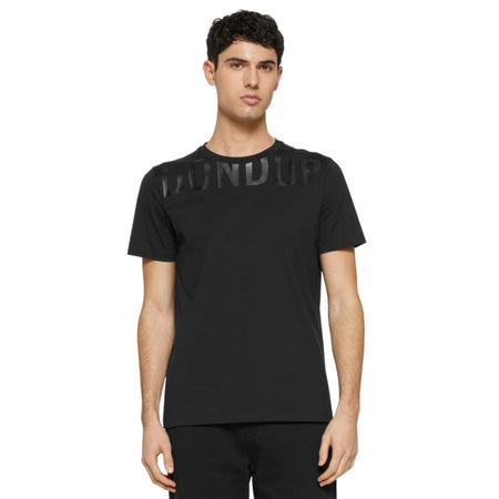 DONDUP t-shirt uomo dondup - t-shirt - nero da uomo