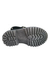 Anfibio bambina Gioseppo Mulliken nero pelle zip laterale urban style
