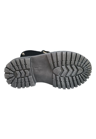 Anfibio bambina Gioseppo Mulliken nero pelle zip laterale urban style