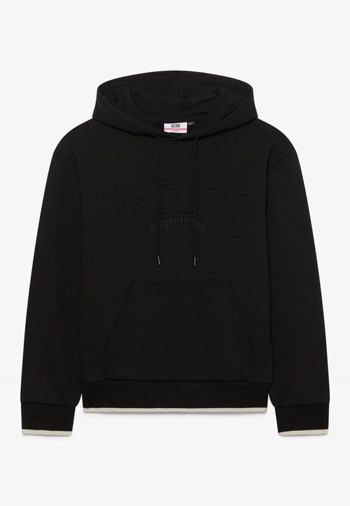 GCDS FELPA LOGO LOUNGE HOODIE da donna