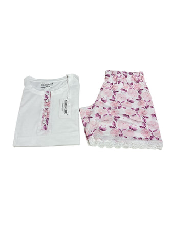 Pigiama Donna Primavera/Estate Oronero OD428 Cotone