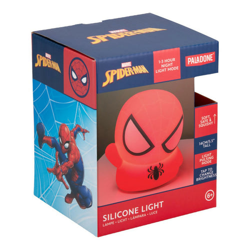 Lampada Squishy Glow in Silicone Spider-Man