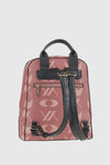 Zaino in ecopelle stampa logo | Verde Fashion