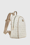 Zaino donna in ecopelle stampa logo | Verde Fashion