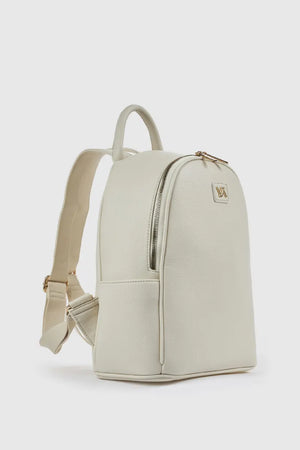 Zaino donna in ecopelle con zip | Verde Fashion