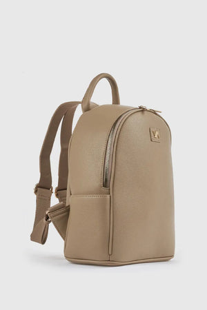 Zaino donna in ecopelle con zip | Verde Fashion