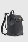 Zaino donna in ecopelle con pattina | Verde Fashion