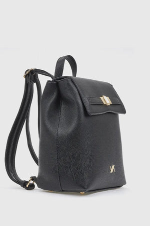 Zaino donna in ecopelle con pattina | Verde Fashion