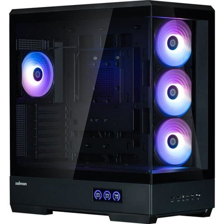 Case PC - ZALMAN - P50 DS - Mid-tower - ATX - Nero - Vetro temperato - USB-C e A-RGB