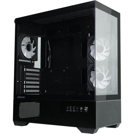 Case senza alimentatore - ZALMAN CHRONIX - Mid-tower - Formato ATX - Nero