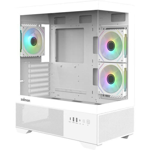 Case senza alimentatore - ZALMAN CHRONIX - Mid-tower - Formato ATX - Nero