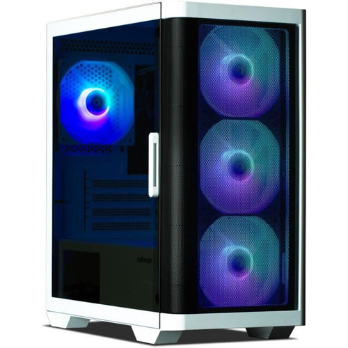 Case per PC senza alimentatore - ZALMAN M4 ARGB (Bianco) - Tower medio - Formato M-ATX