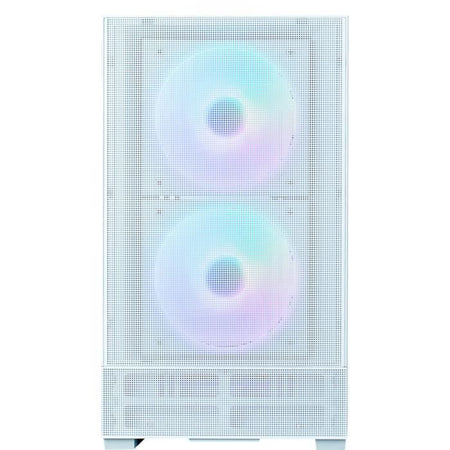Case Mini Tower per PC senza alimentatore - ZALMAN P30 AIR (Bianco) - Micro ATX/Mini-ITX - 3x140mm A-RGB - Mesh - USB-C/3.0/Audio HD