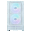 Case Mini Tower per PC senza alimentatore - ZALMAN P30 AIR (Bianco) - Micro ATX/Mini-ITX - 3x140mm A-RGB - Mesh - USB-C/3.0/Audio HD