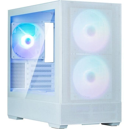 Case Mini Tower per PC senza alimentatore - ZALMAN P30 AIR (Bianco) - Micro ATX/Mini-ITX - 3x140mm A-RGB - Mesh - USB-C/3.0/Audio HD