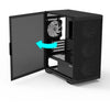Case per PC senza alimentatore - ZALMAN M4 ARGB (Nero) - Tower medio - Formato M-ATX