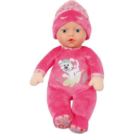 Baby Born - Sleepy - Bambola morbida con sonaglio integrato - Rosa - 30 cm - Dai 3 anni in su