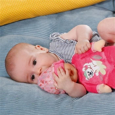 Baby Born - Sleepy - Bambola morbida con sonaglio integrato - Rosa - 30 cm - Dai 3 anni in su