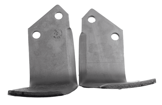 Zappe squadro Ama 80x7mm adattabili Celli e Kverneland in scatola da 20 pezzi