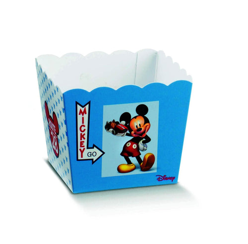 Scatolina Nascita Bimbo vaso Disney Topolino Mickey Celeste