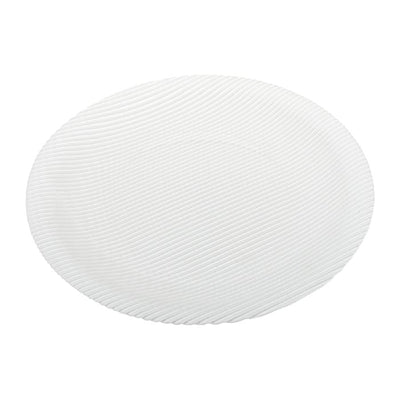 Vassoio Evviva 5503 – Seventy in Vetro Bianco Ø 32 cm